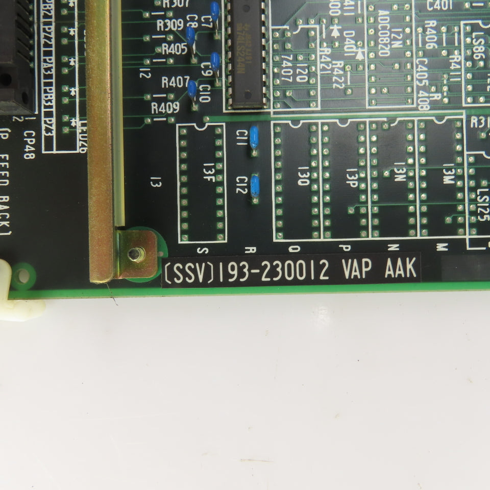 NEC 193-230012 VAP-AAK Circuit Board From Makino MGW-E Wire EDM