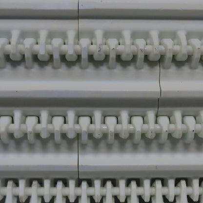 35-3/4" Wide Smooth Flat Top Conveyor Mat Chain Straight Running 34' OAL
