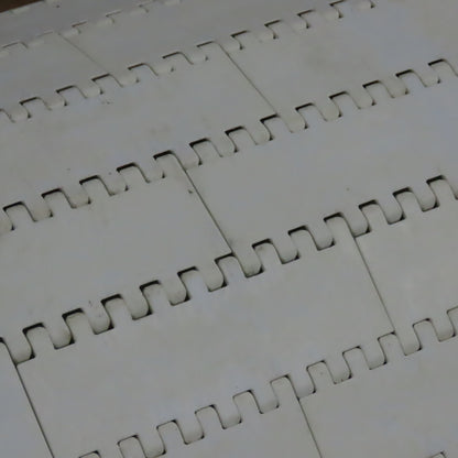 35-3/4" Wide Smooth Flat Top Conveyor Mat Chain Straight Running 34' OAL