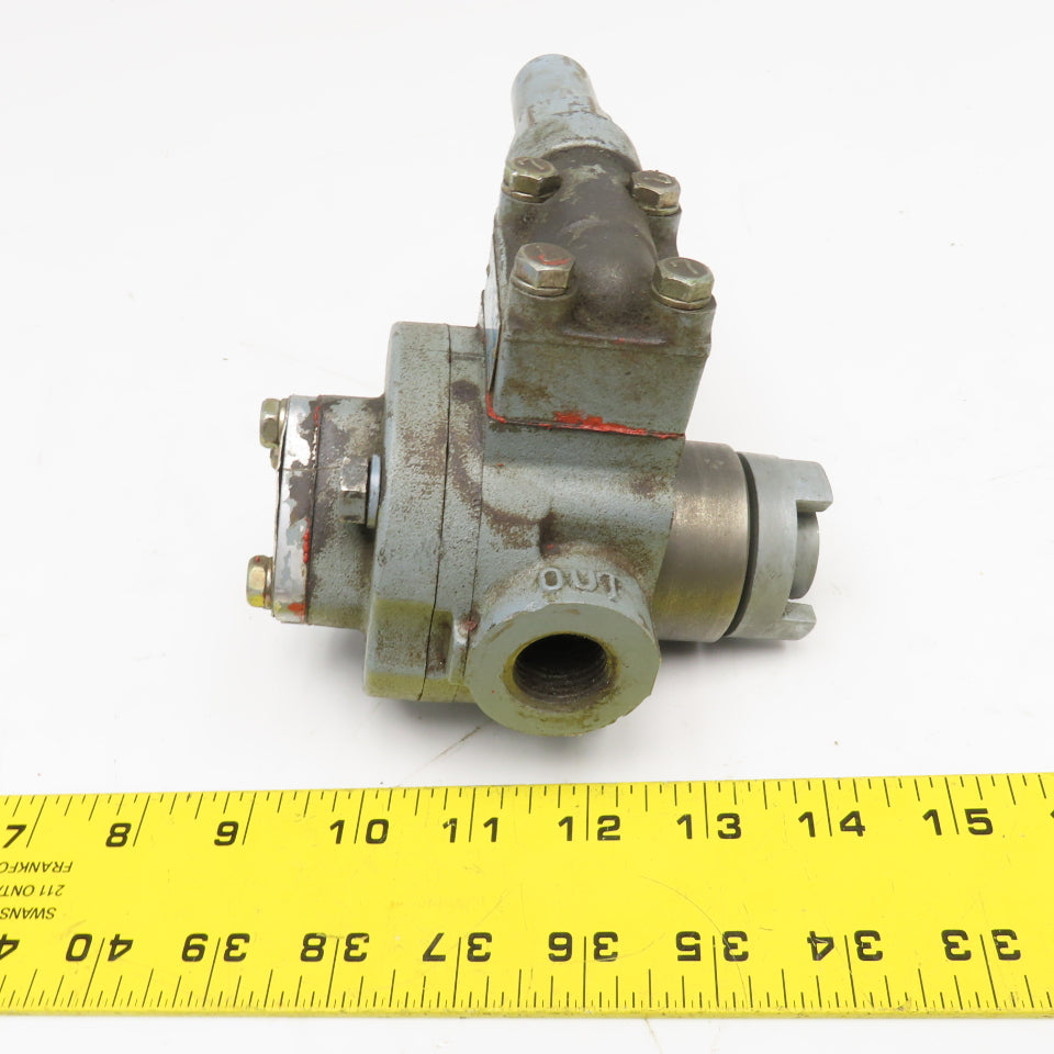 Nippon TOP-203HA M Trochoid Gerotor Pump 3/4" NPT 14mm Input Shaft