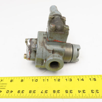 Nippon TOP-203HA M Trochoid Gerotor Pump 3/4" NPT 14mm Input Shaft