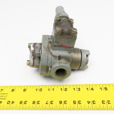 Nippon TOP-203HA M Trochoid Gerotor Pump 3/4" NPT 14mm Input Shaft