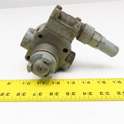 Nippon TOP-203HA M Trochoid Gerotor Pump 3/4" NPT 14mm Input Shaft