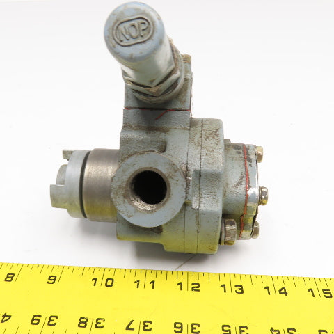 Nippon TOP-203HA M Trochoid Gerotor Pump 3/4" NPT 14mm Input Shaft