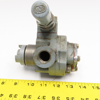 Nippon TOP-203HA M Trochoid Gerotor Pump 3/4" NPT 14mm Input Shaft