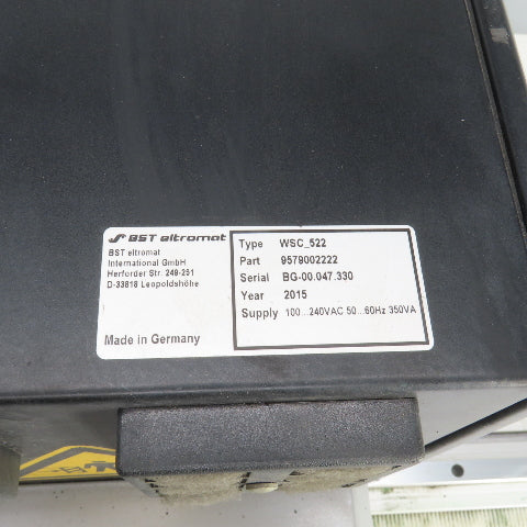 BST Eltromat WSC_522 IPQ Center Printing Scanner Monitoring Module Assembly