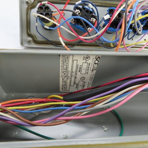 Saginaw 4-Button Operator Enclosure W/(3) Momentary Contact (1) E-Stop 24V