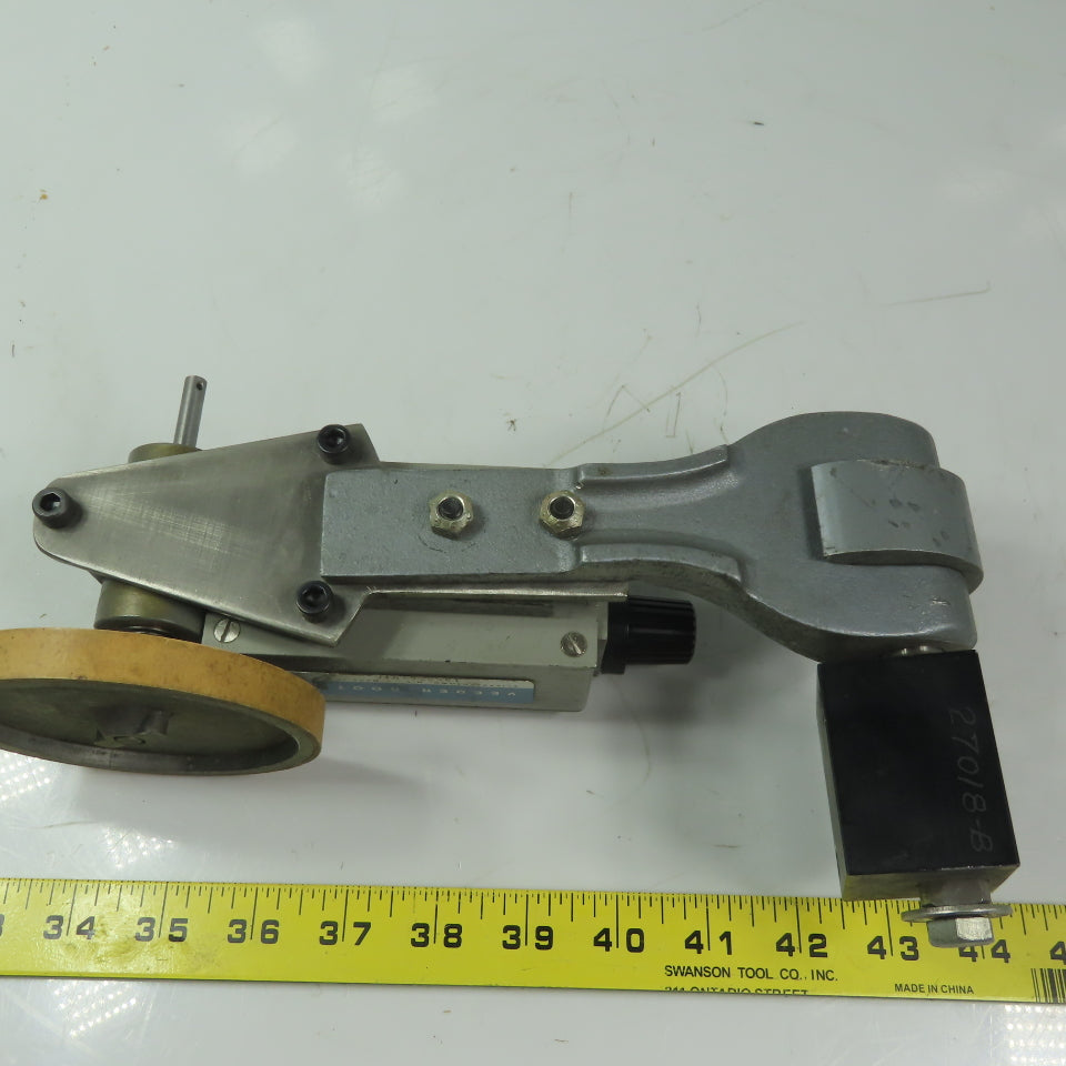 VEEDER-ROOT 195326-046 6 Digit Analog Linear Wheel Counter W/Swing Arm Bracket