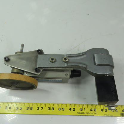 VEEDER-ROOT 195326-046 6 Digit Analog Linear Wheel Counter W/Swing Arm Bracket