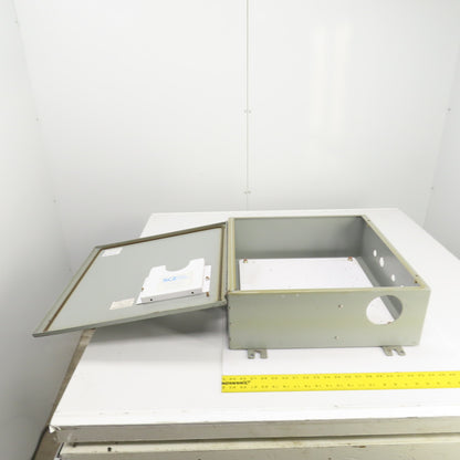 Saginaw 20 x 20" x 7" Wall Mount Electrical Enclosure W/Backplate & Hinged Door