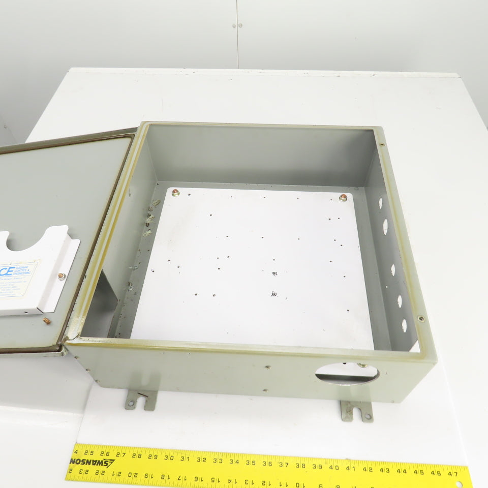 Saginaw 20 x 20" x 7" Wall Mount Electrical Enclosure W/Backplate & Hinged Door