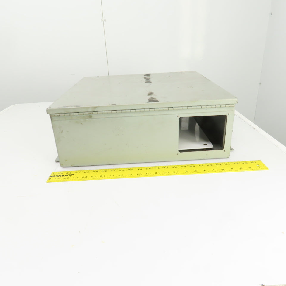 Saginaw 20 x 20" x 7" Wall Mount Electrical Enclosure W/Backplate & Hinged Door
