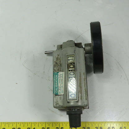 VEEDER-ROOT 195326-046 6 Digit Analog Linear Wheel Counter