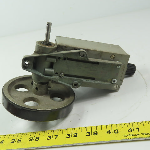 VEEDER-ROOT 195326-046 6 Digit Analog Linear Wheel Counter