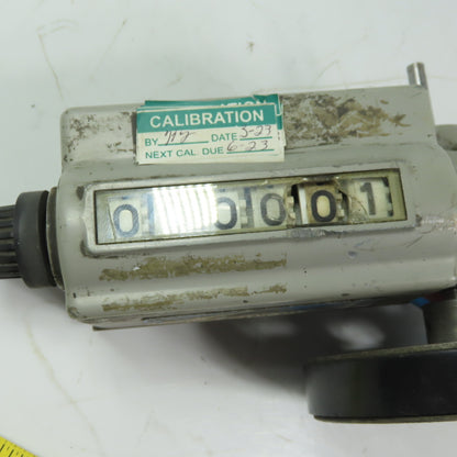 VEEDER-ROOT 195326-046 6 Digit Analog Linear Wheel Counter