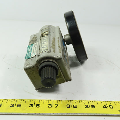 VEEDER-ROOT 195326-046 6 Digit Analog Linear Wheel Counter