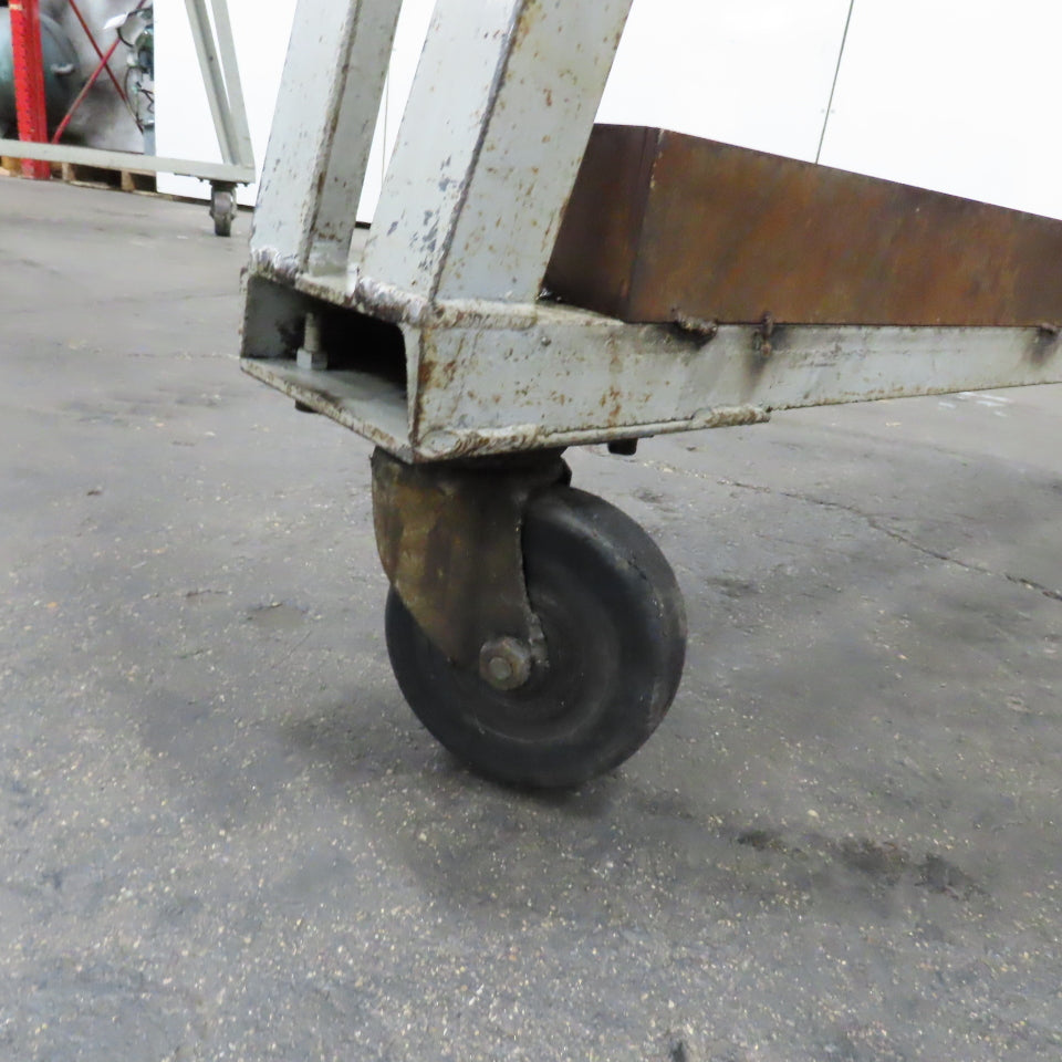 7' Travel Span 113" Under Beam Mobile Gantry Crane 2 Ton Trolley