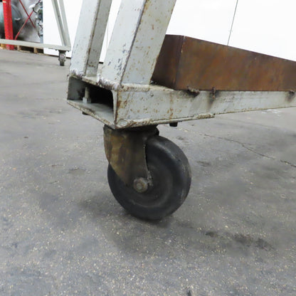 7' Travel Span 113" Under Beam Mobile Gantry Crane 2 Ton Trolley