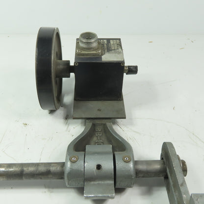 Durrant Cutler Hammer 39700 Shaft Encoder .060 Pulses Per Rev W/Swing Arm