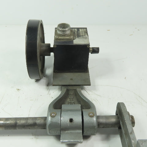 Durrant Cutler Hammer 39700 Shaft Encoder .060 Pulses Per Rev W/Swing Arm