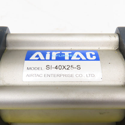 AirTac SI-40X25-S 1-1/2" Bore 1" Stroke Double Acting Air Cylinder