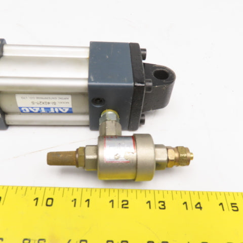 AirTac SI-40X25-S 1-1/2" Bore 1" Stroke Double Acting Air Cylinder