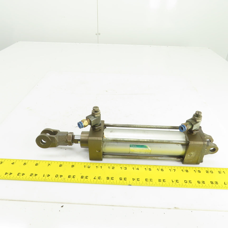 CKD SCA2-CB50B128T Double Acting Pneumatic Cylinder 50mm Bore 128mm Stroke