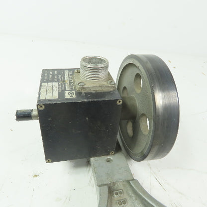 Durrant Cutler Hammer 39702 Shaft Encoder .060 Pulses Per Rev W/Swing Arm