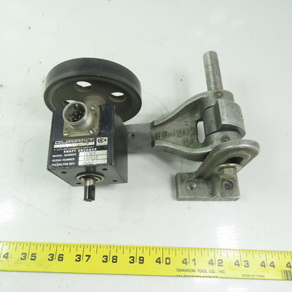 Durrant Cutler Hammer 39702 Shaft Encoder .060 Pulses Per Rev W/Swing Arm