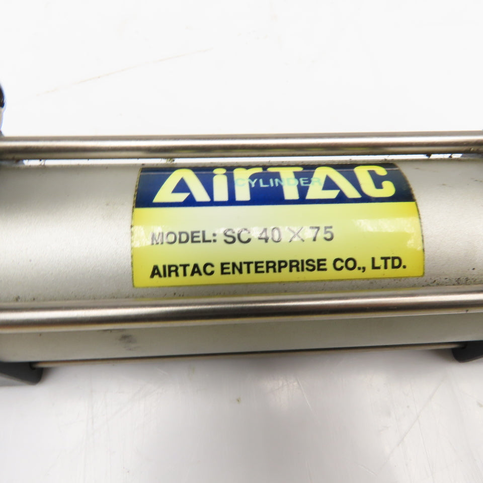 AirTac SC40X75 40MM Bore 75mm Stroke Double Acting Air Cylinder