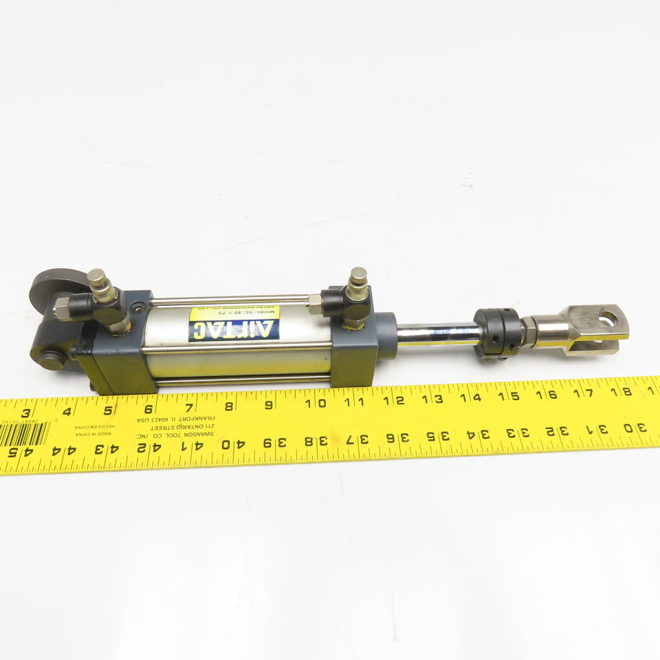 AirTac SC40X75 40MM Bore 75mm Stroke Double Acting Air Cylinder