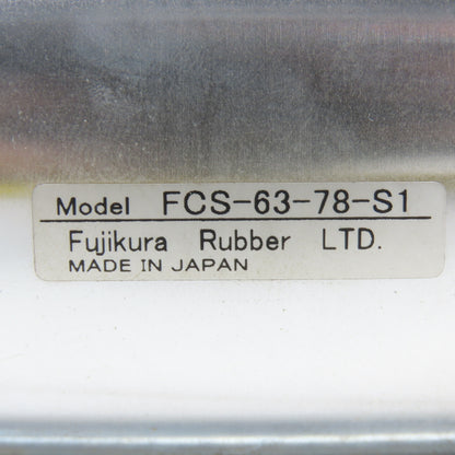 Fujikura FCS-63-78-S1 63mm Bore 78mm Stroke Single Acting Air Cylinder