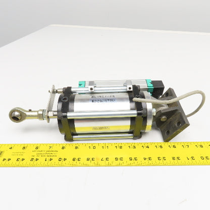 Fujikura FCS-63-78-S1 63mm Bore 78mm Stroke Single Acting Air Cylinder