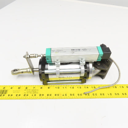 Fujikura FCS-63-78-S1 63mm Bore 78mm Stroke Single Acting Air Cylinder