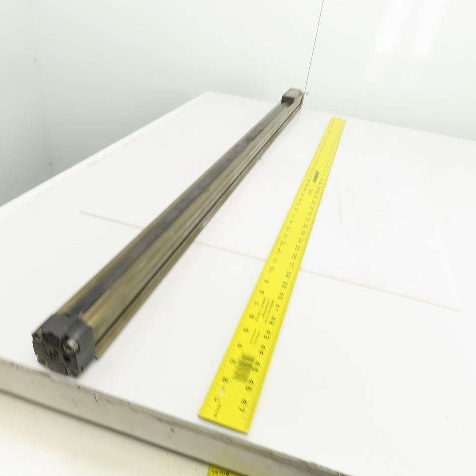 Numatics S1011 Pneumatic Rodless Cylinder Slide 41" Stroke 32mm Bore 145PSI