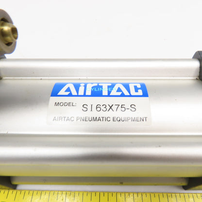 AirTac SI63X75-S 63mm Bore x 75mm Stroke Double Acting Air Cylinder