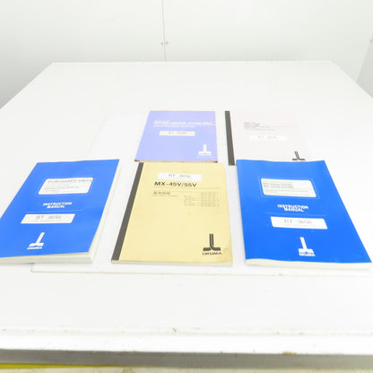 Okuma MX-45VA 45VB/VBE VAE Operation Maintenance Electrical Instruction Lot/5