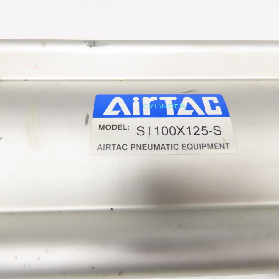 AirTac SI100X125-S 100mm Bore 125mm Stroke Double Acting Air Cylinder