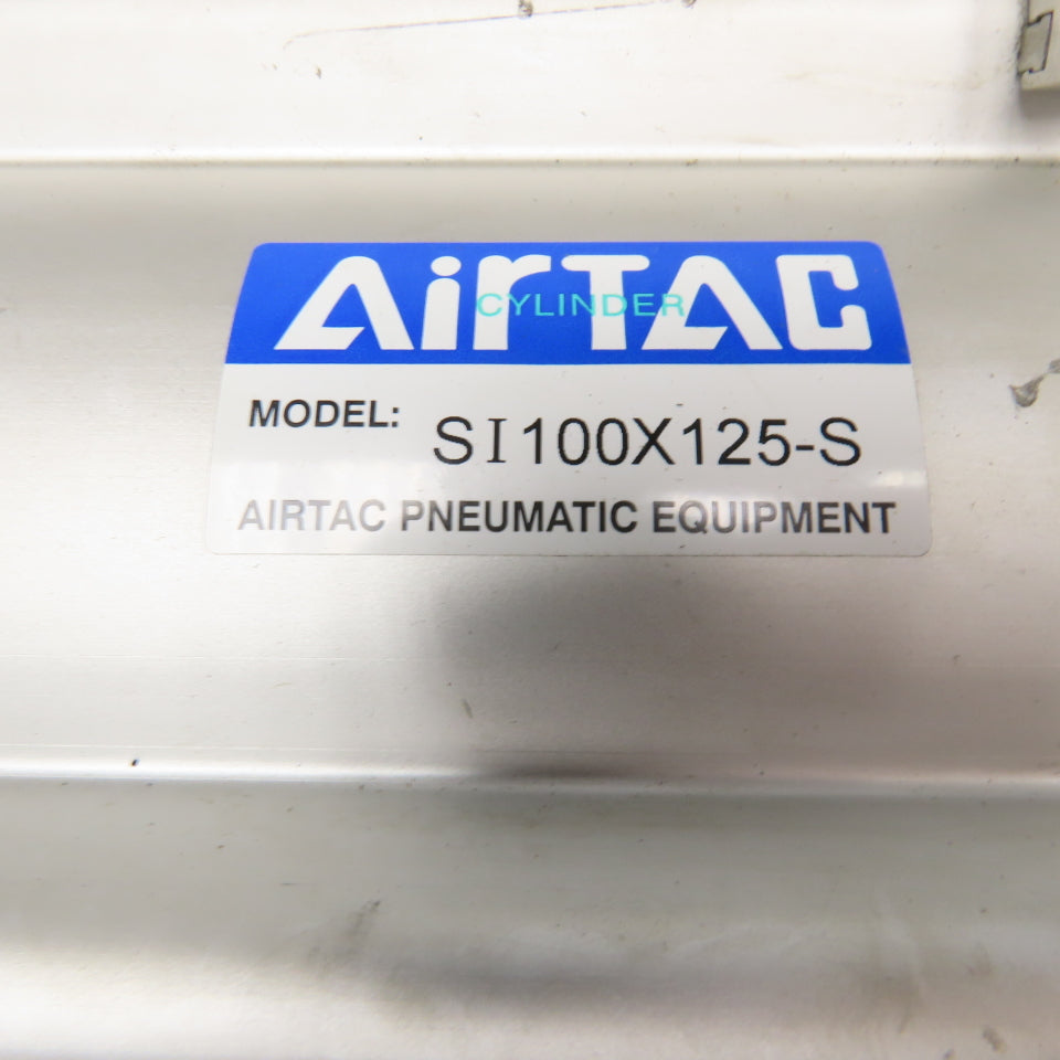AirTac SI100X125-S 100mm Bore 125mm Stroke Double Acting Air Cylinder