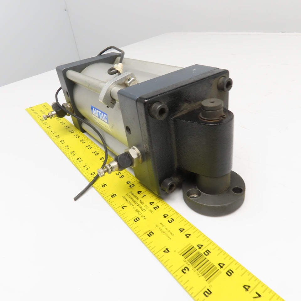 AirTac SI100X125-S 100mm Bore 125mm Stroke Double Acting Air Cylinder