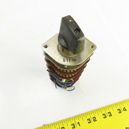 Yaskawa 1984-11 511ap 16-Position Rotary Selector Switch