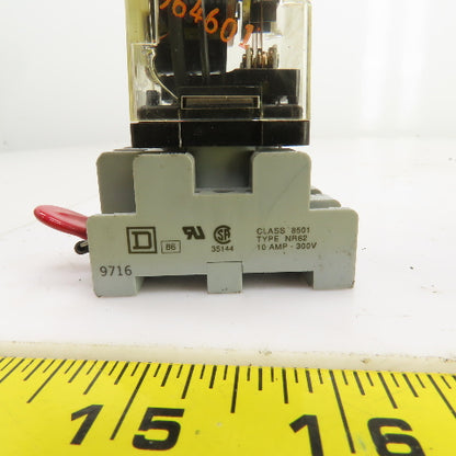 Potter & Brumfield KRPA-14AN-120 Power Relay 120V 50/60HZ W/Base Lot/7