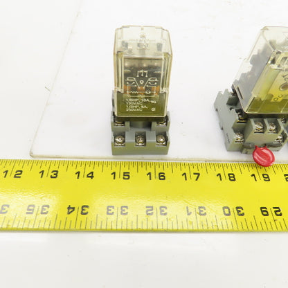 Potter & Brumfield KRPA-14AN-120 Power Relay 120V 50/60HZ W/Base Lot/7