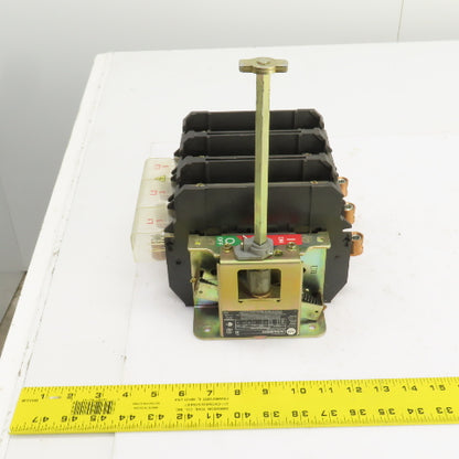 Allen Bradley 194R-NN200P3 Ser B 200A Rotary Disconnect Switch 600V AC 3PH
