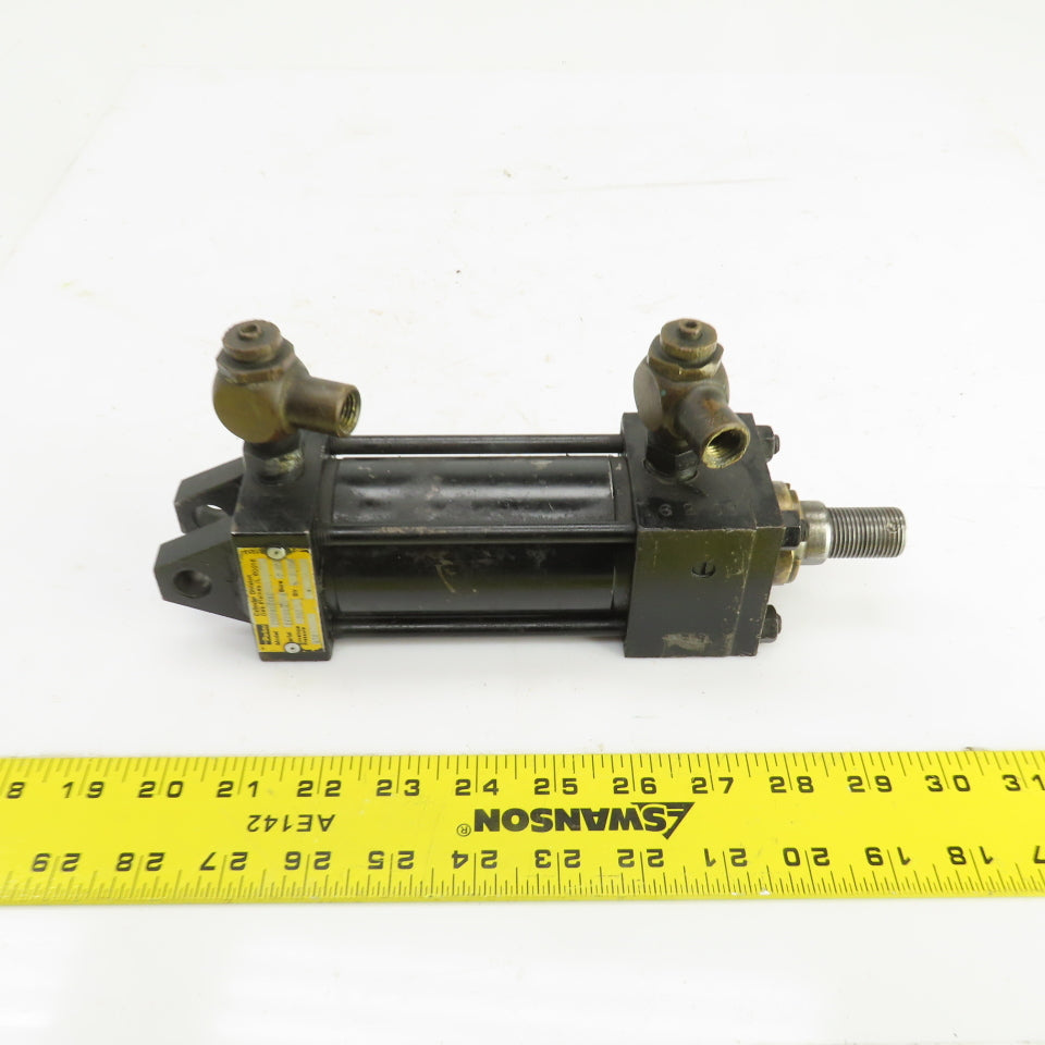 Parker CBB2AU34AC Double Acting Pneumatic Cylinder 3" Stroke 2" Bore 1" Rod