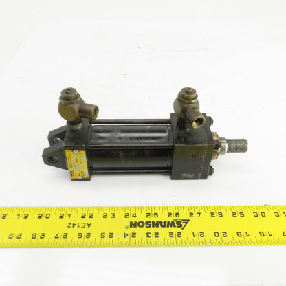 Parker CBB2AU34AC Double Acting Pneumatic Cylinder 3" Stroke 2" Bore 1" Rod