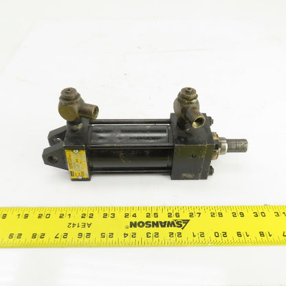 Parker CBB2AU34AC Double Acting Pneumatic Cylinder 3" Stroke 2" Bore 1" Rod