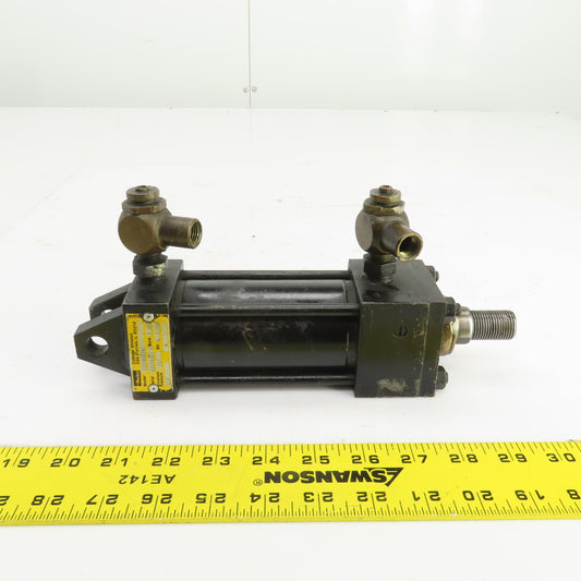 Parker CBB2AU34AC Double Acting Pneumatic Cylinder 3" Stroke 2" Bore 1" Rod