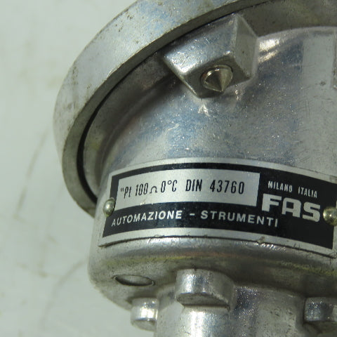 FAS 10" Thermocouple Industrial Probe 100 OMS 0°C PT