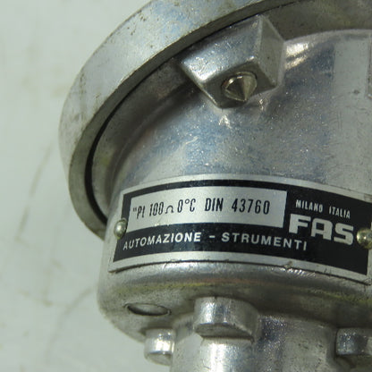 FAS 10" Thermocouple Industrial Probe 100 OMS 0°C PT